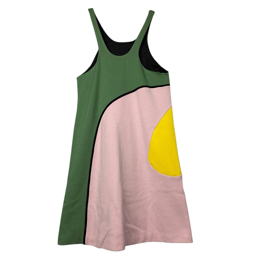 Marni Colorblock Sleeveless Midi Dress View 3